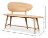Pebble Bench (1 Back) Lionskin Finish, by Sarreid, 1'3" length x 4'6" width x 2'11" height thumbnail 14