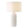 Vieste White Table Lamp, by Uttermost, 17" width x 27.5" height x 17" depth thumbnail 1