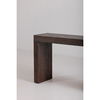 Evander Console Table Rustic Brown thumbnail 5