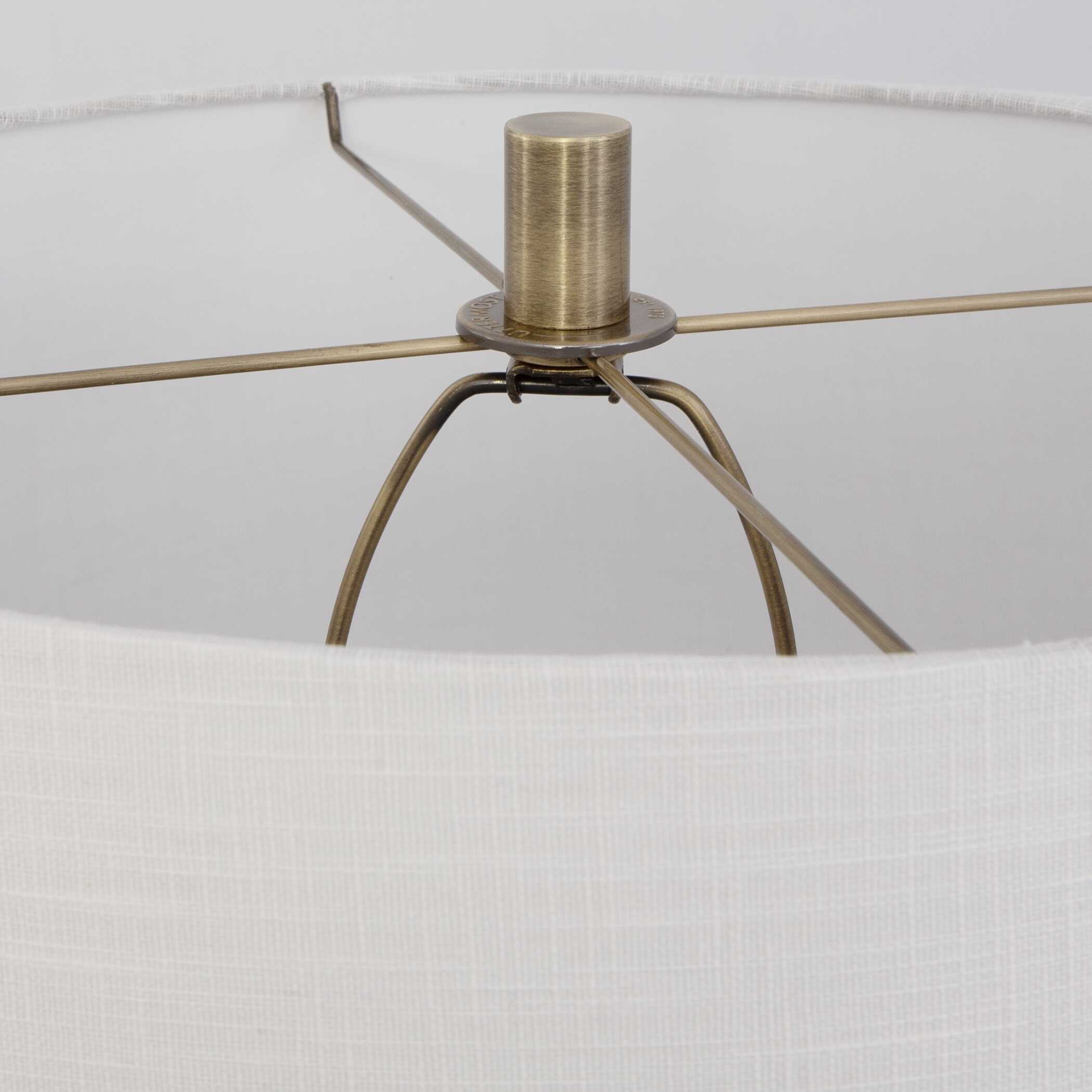 Zade Blue Table Lamp, by Uttermost, 18" width x 33" height x 18" depth View 6