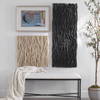 Gathered Teak Square Bleached Wood Wall Decor, Art by Uttermost, 24" width x 24" height x 3" depth thumbnail 2