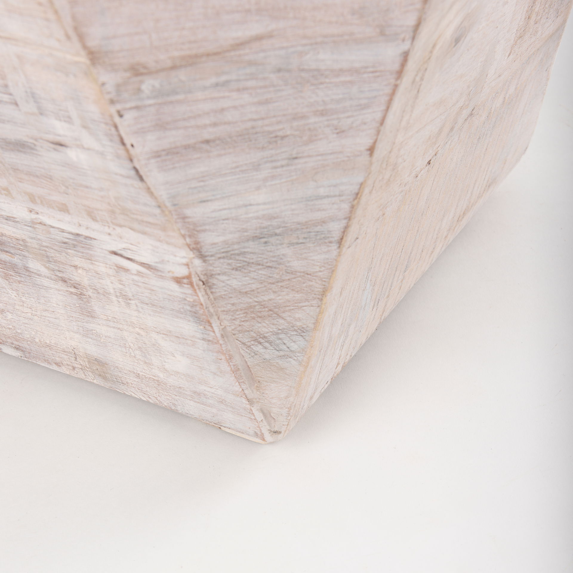 Esagono Octagonal Reclaimed Wood End/Side Table with Storage, Side & End Table by Mercana, 19" length x 19" width x 20.5" height View 13