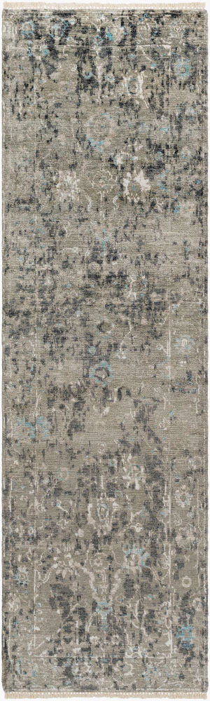 Theodora Handmade Rug, by Surya, 8' length x 2'6" width