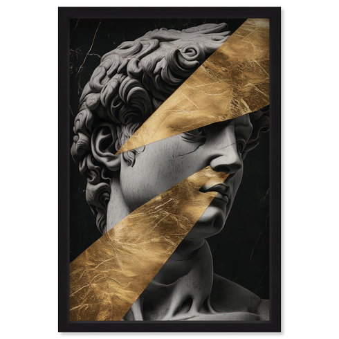 Statue Statues II - With Hand-Applied Gold Leaf (Gold Leaf)