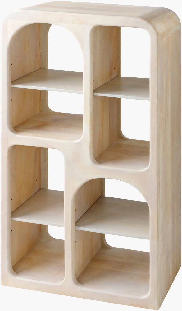 Tana Bookcase, Shelving & Bookcase by Surya, 35" width x 64" height