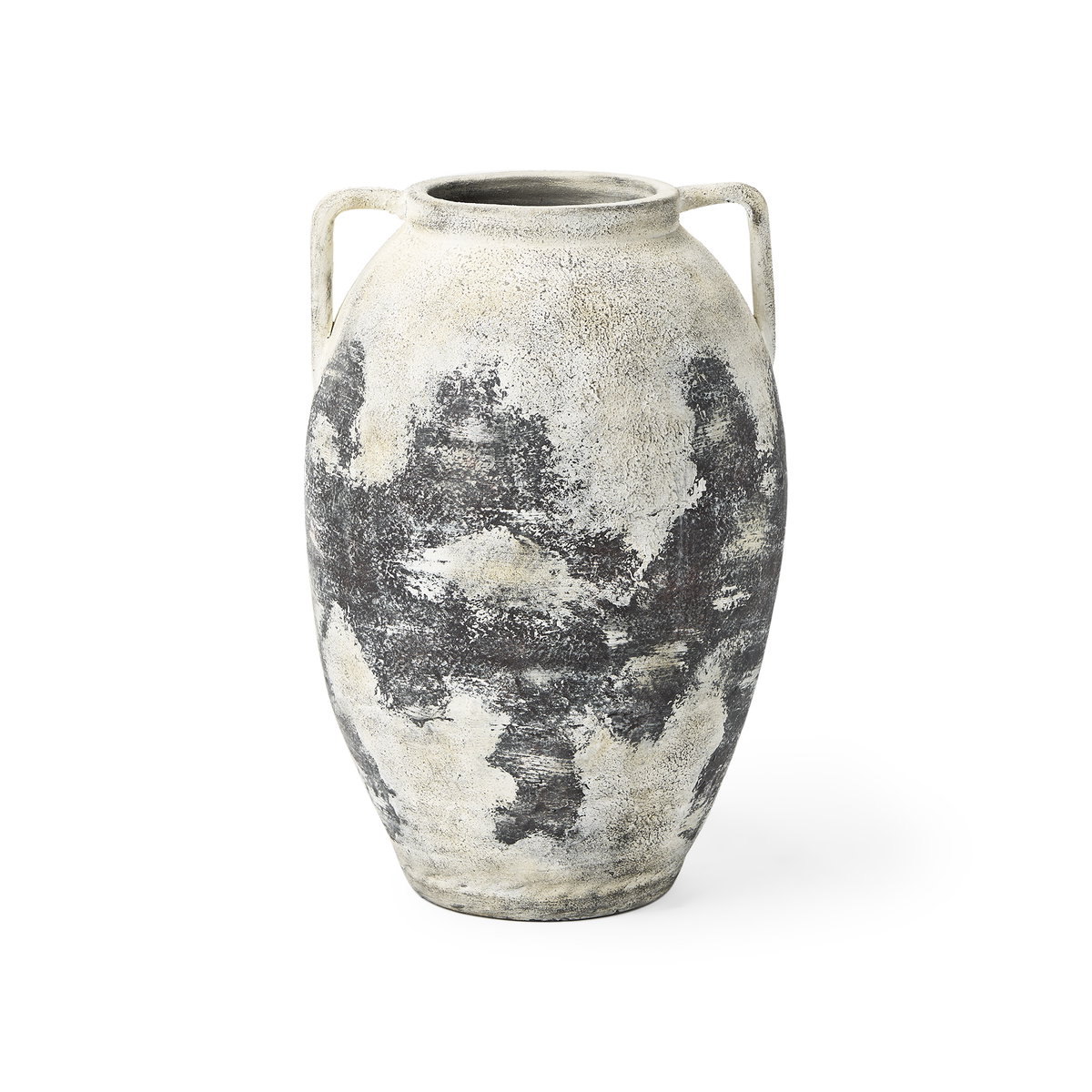 Boscia 22H Double Ear Floor Vase, by Mercana, 14.96" length x 14.96" width x 22.05" height View 1
