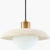 Cavertine Pendant, by Surya, 10" length x 10" width x 6" height thumbnail