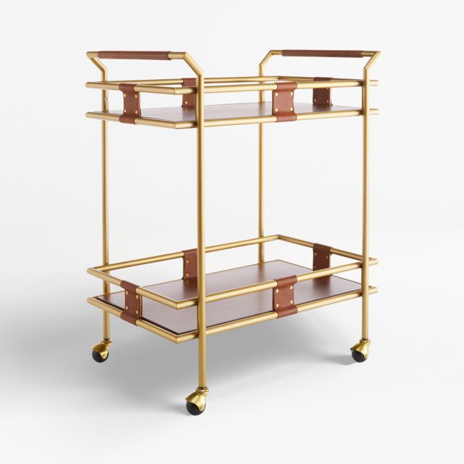 Online Designer Dining Room Frye 2-Tier Bar Cart