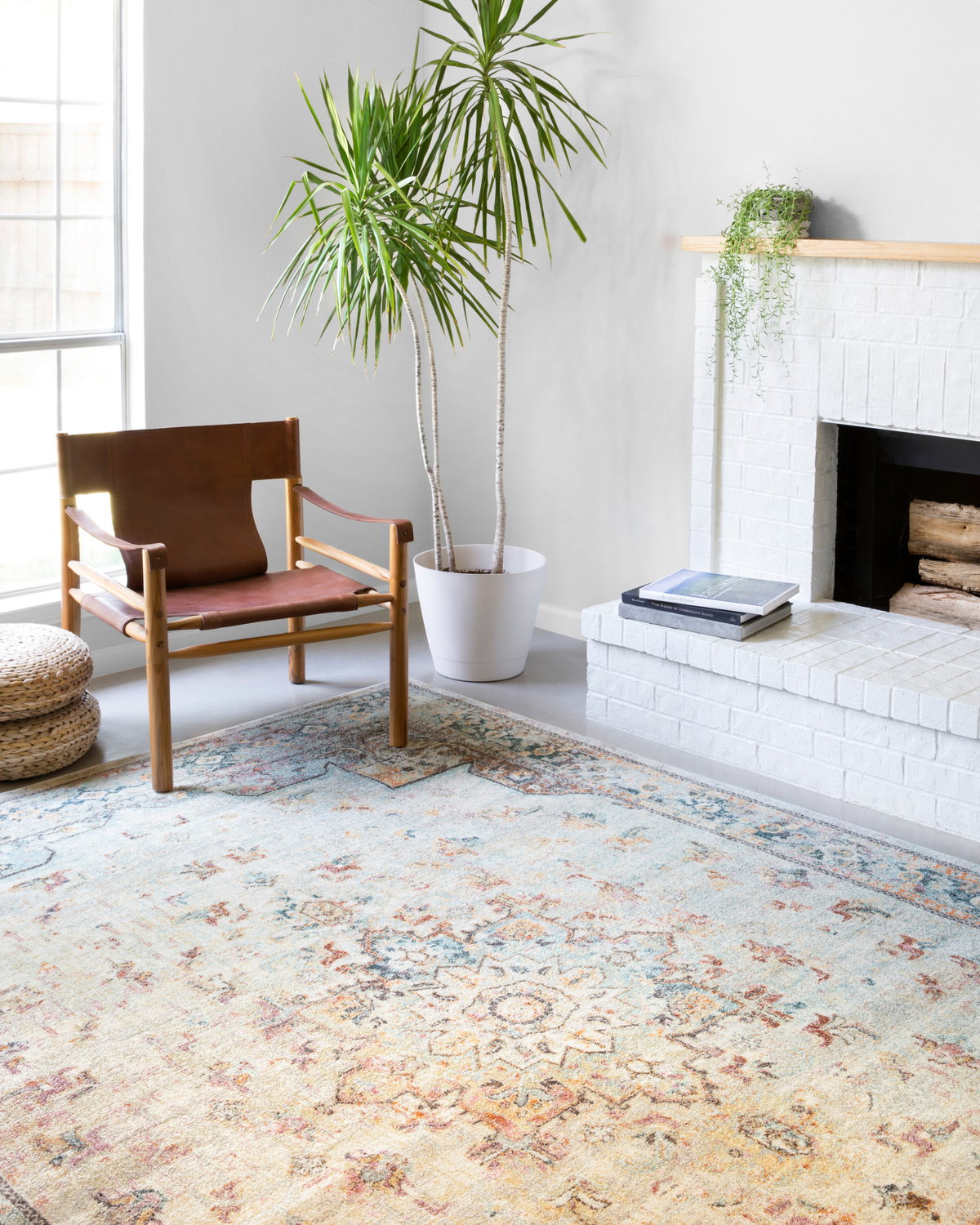 Loloi II Clara Rug, 1'6" length x 1'6" width View 2