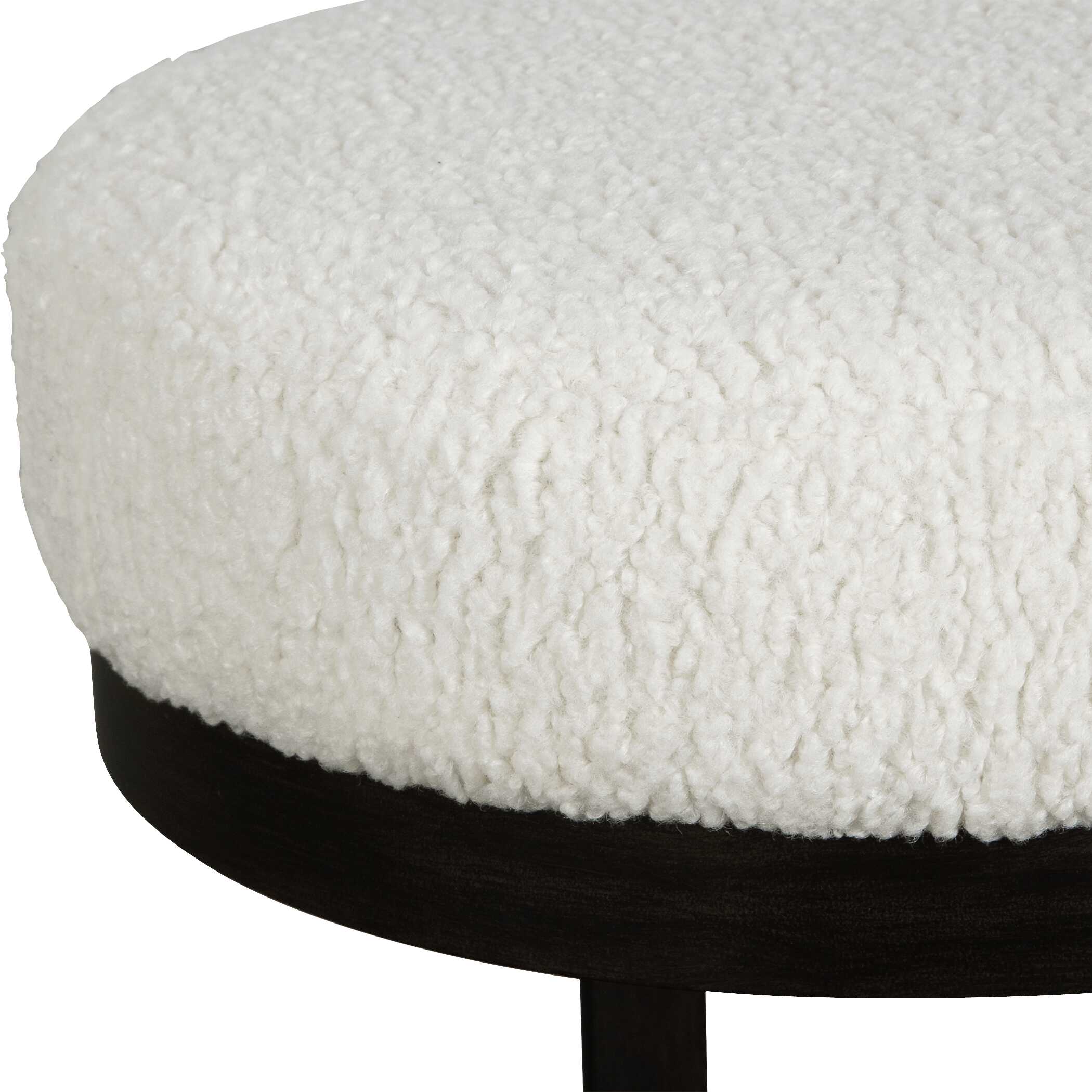 Infinity Black Bench, Furniture by Uttermost, 60" width x 19" height x 16.25" depth View 7