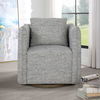 Corben Blue Swivel Chair thumbnail 3