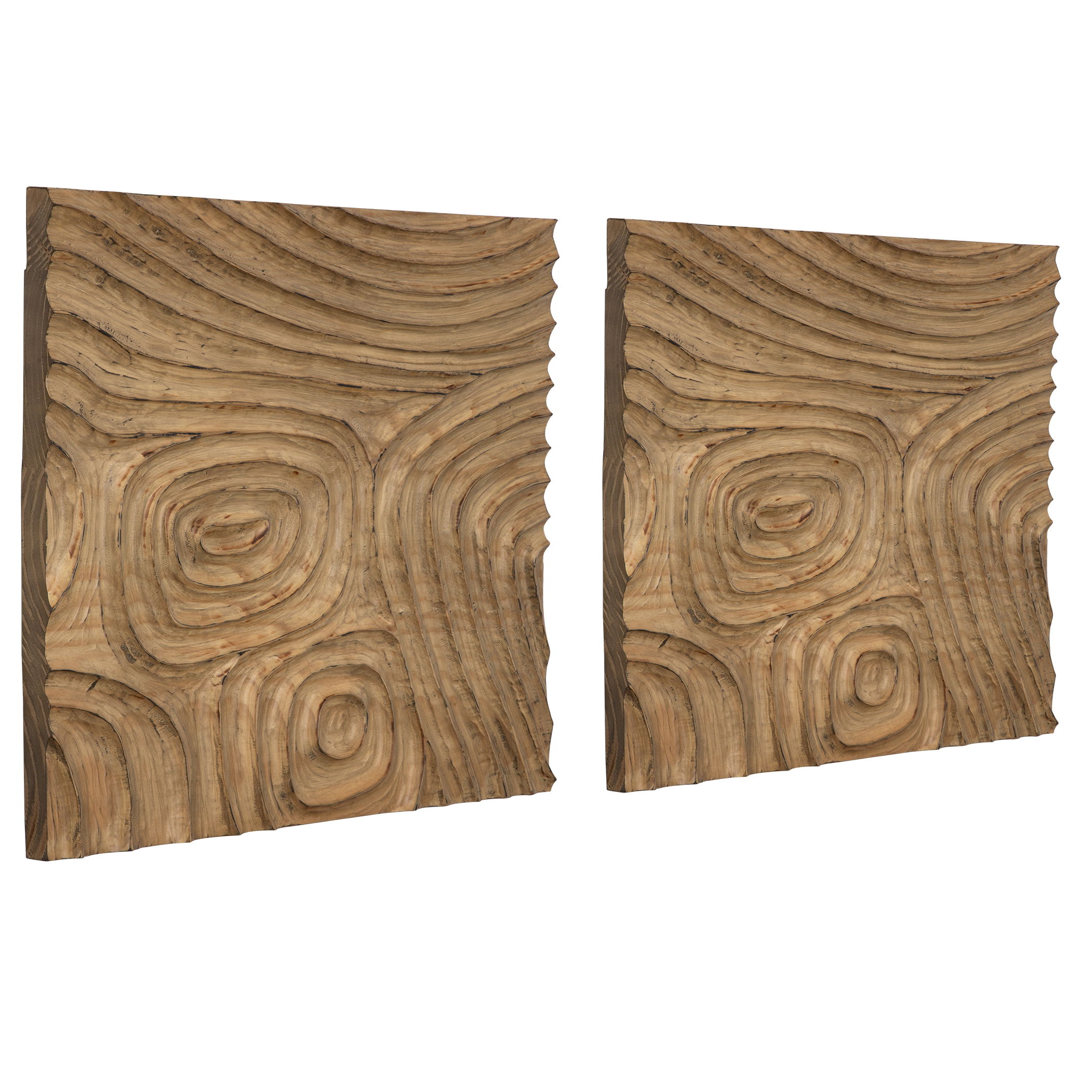 Channels Wood Wall Decor large image 