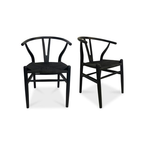 Ventana Dining Chair Black - Set Of Two