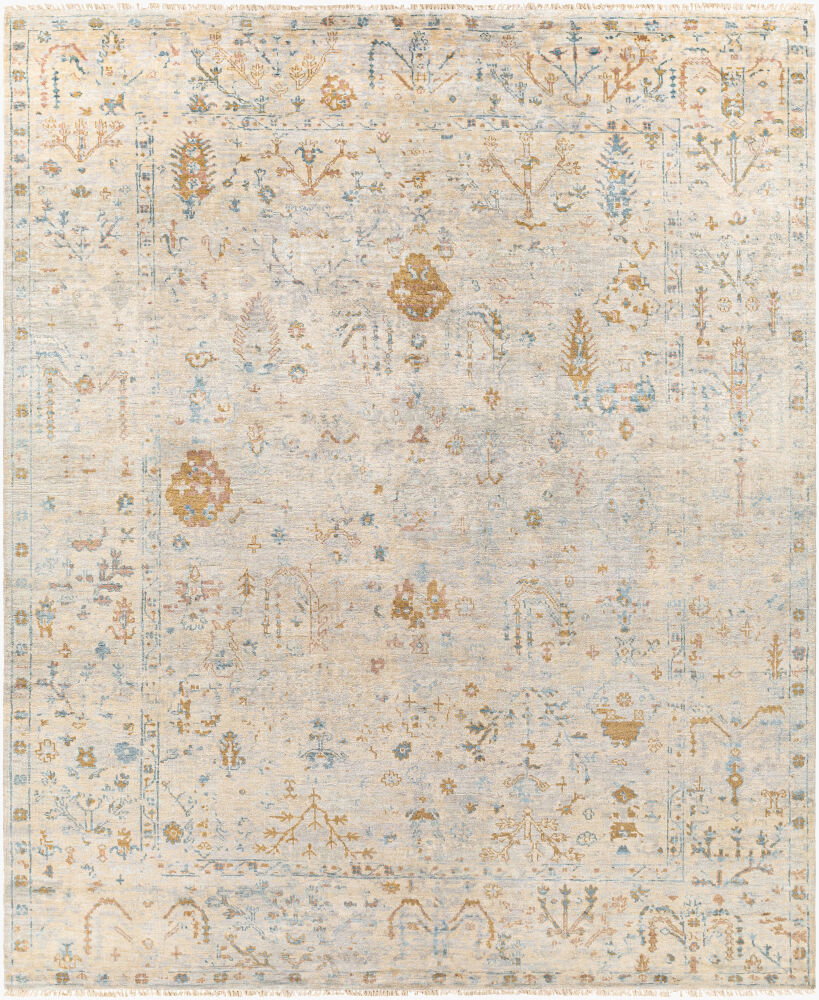 Theodora Handmade Rug, by Surya, 1'6" length x 1'6" width