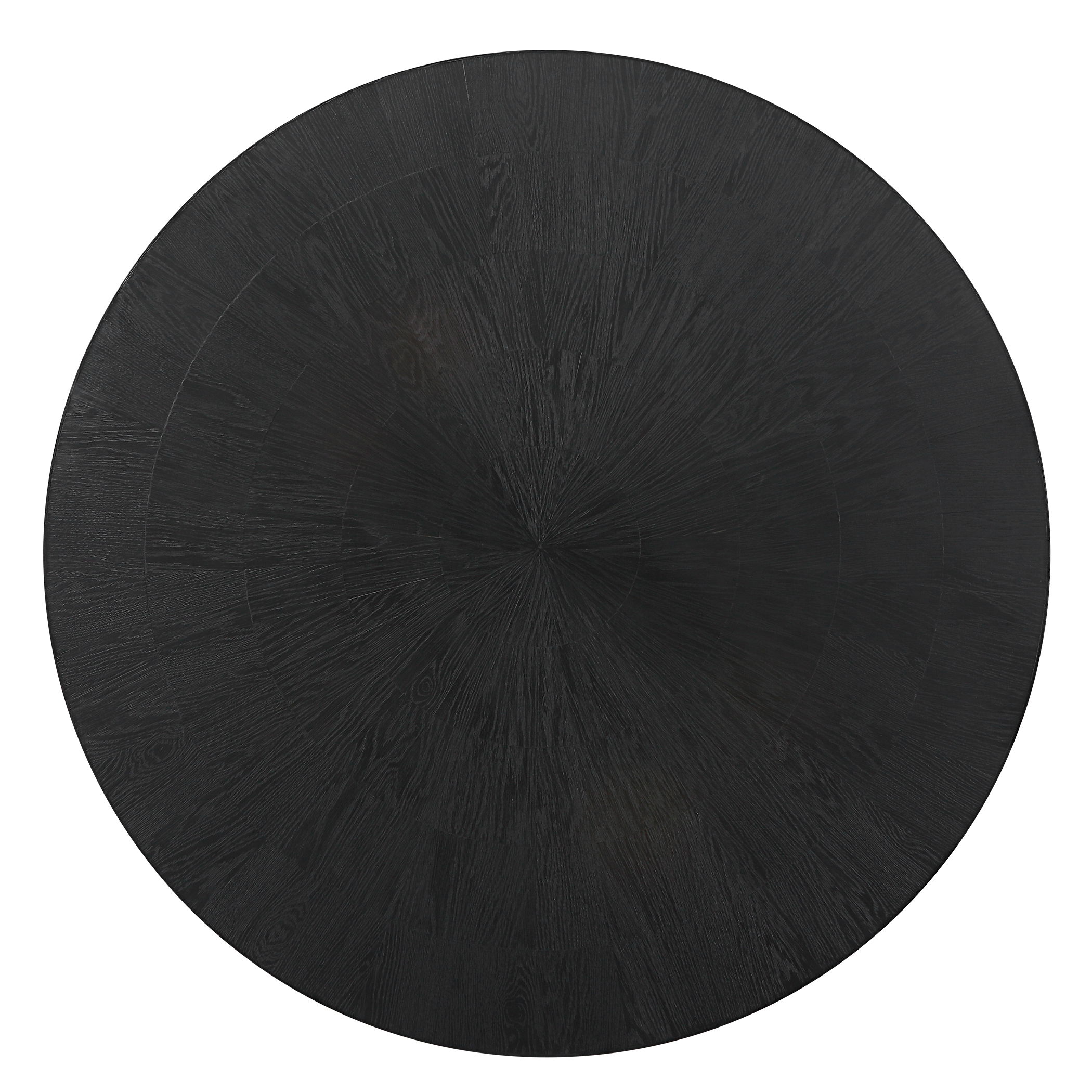 Gidran Round Black Dining Table large image 