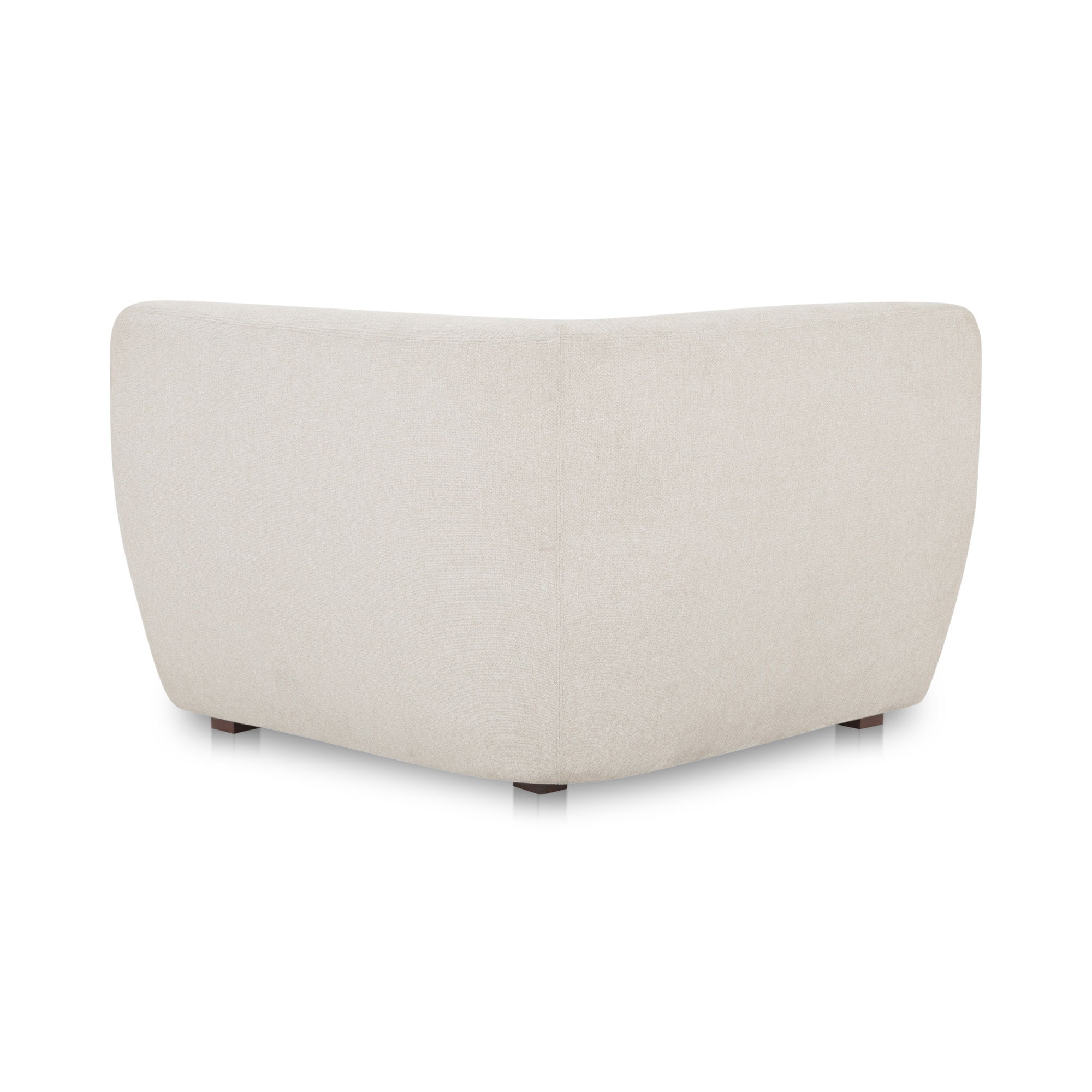 Amelia Corner Chair Warm White large image 