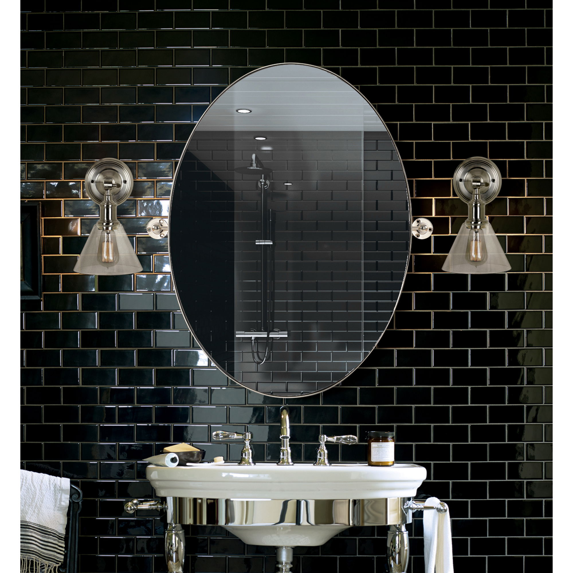 Azalea Wall Mirror large image 