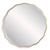 Aneta Large Gold Round Mirror, by Uttermost, 5' width x 5' height x 0.67" depth thumbnail 1