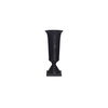 Cassia Cast Aluminum Vase Black, by Moe's Home, 8" width x 20" height x 8" depth thumbnail 1