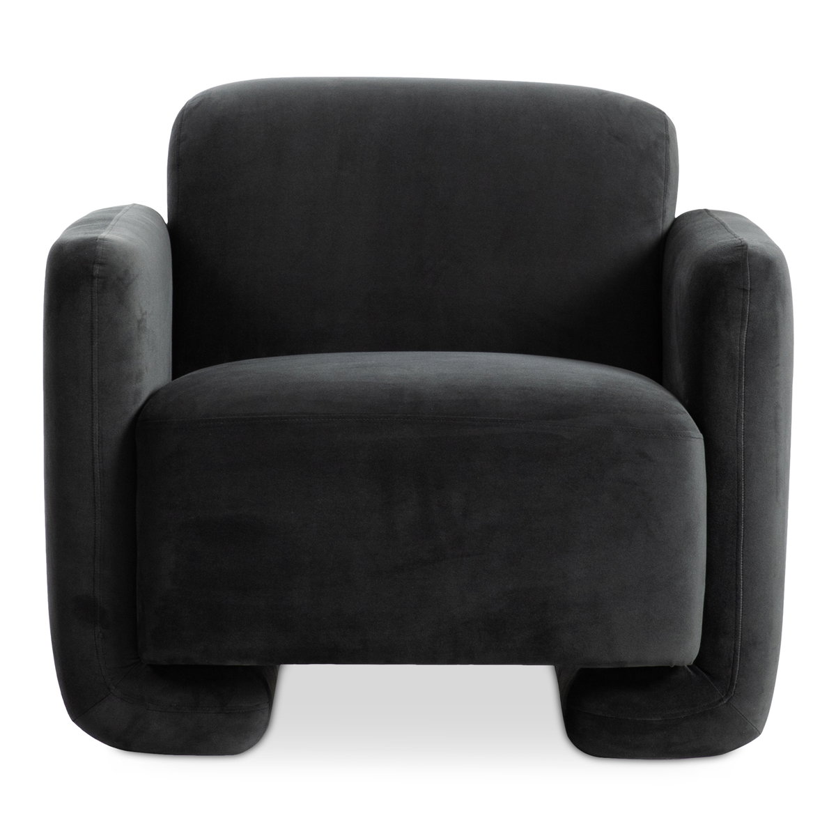 Fallon Accent Chair Shadow Grey, by Moe's Home, 34" width x 30" height x 32" depth View 1