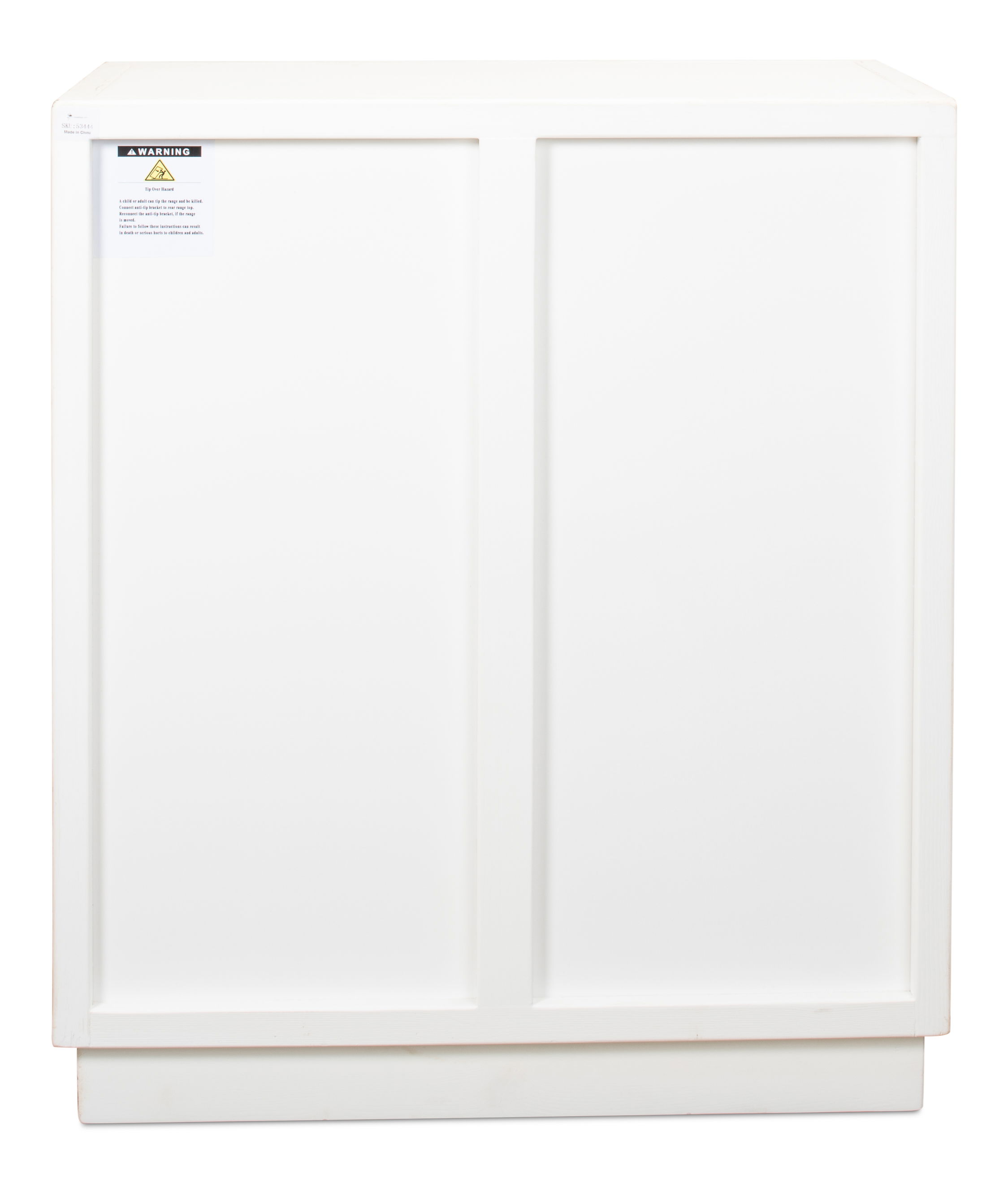 Stefano Two Door Commode, Cabinets & Chest by Sarreid, 32" length x 18" width x 37" height View 3