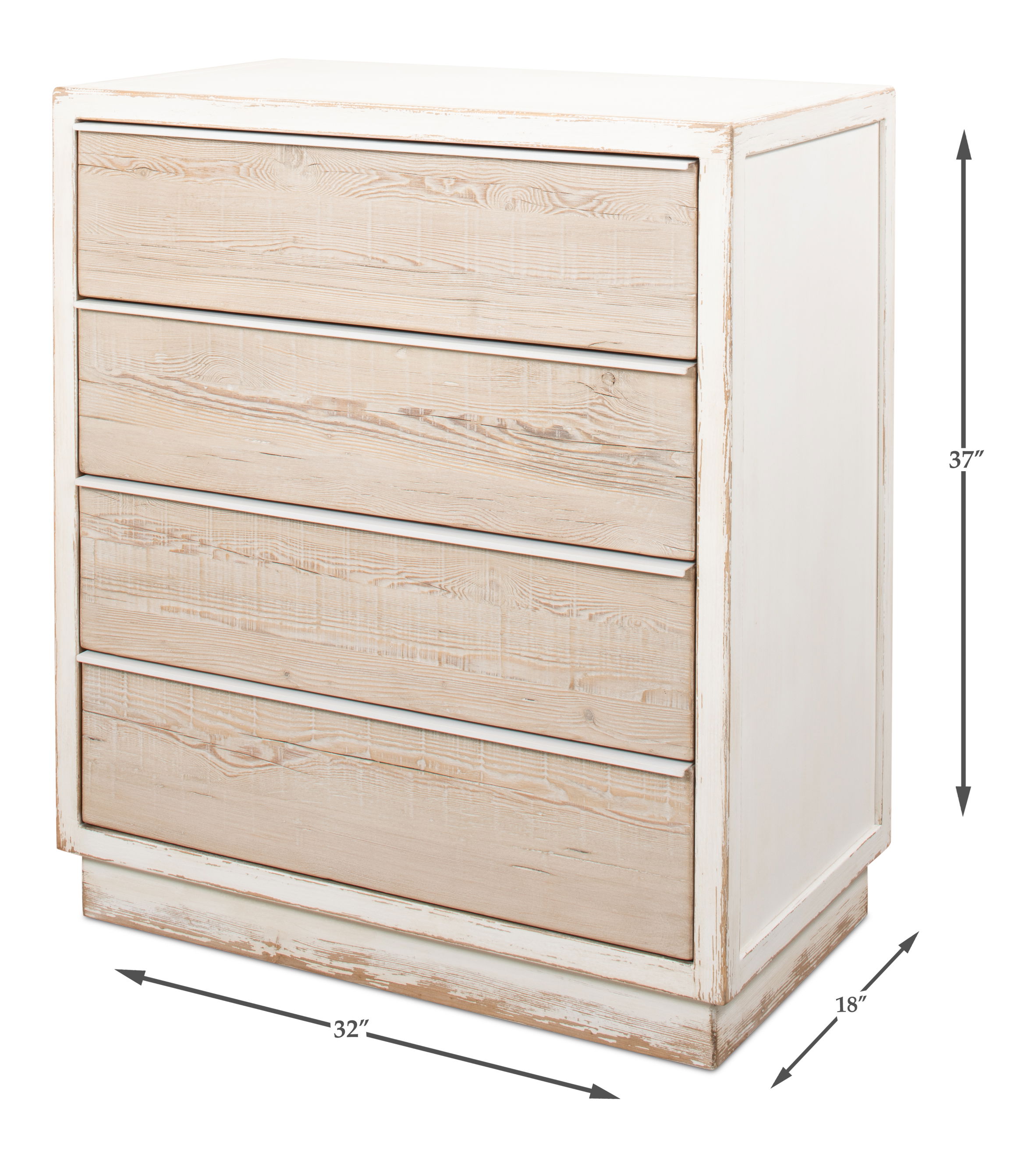 Stefano Four Drawer Commode large image 