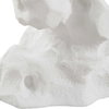 Remnant White Stone Drink Table, Side & End Table by Uttermost, 12.5" width x 24.5" height x 12.5" depth thumbnail 5