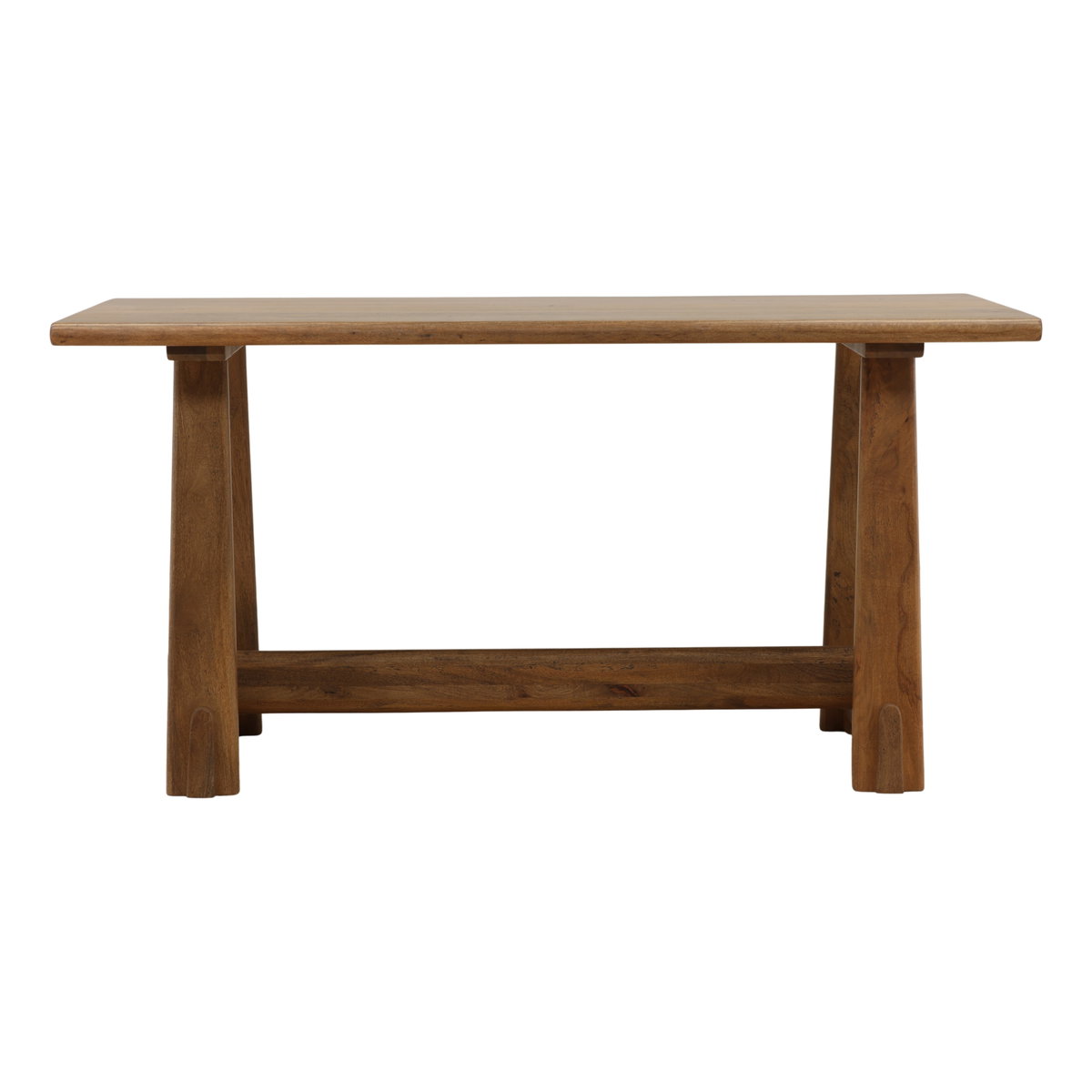 Lachlan Counter Table Natural, Counter & Bar Table by Dovetail, 72" width x 36" height x 35" depth View 2