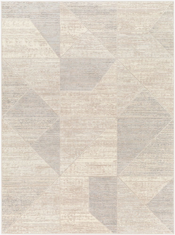 Alder Machine Woven Rug, by Surya, 1'3.75" length x 1'0.6" width