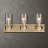 Cardiff Antique Brass 3 Light Vanity thumbnail 0