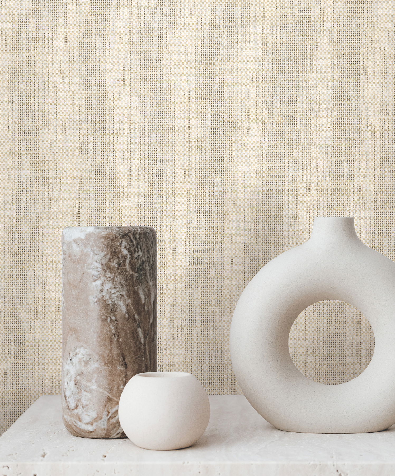 Edo Paperweave Natural Wallpaper large image 