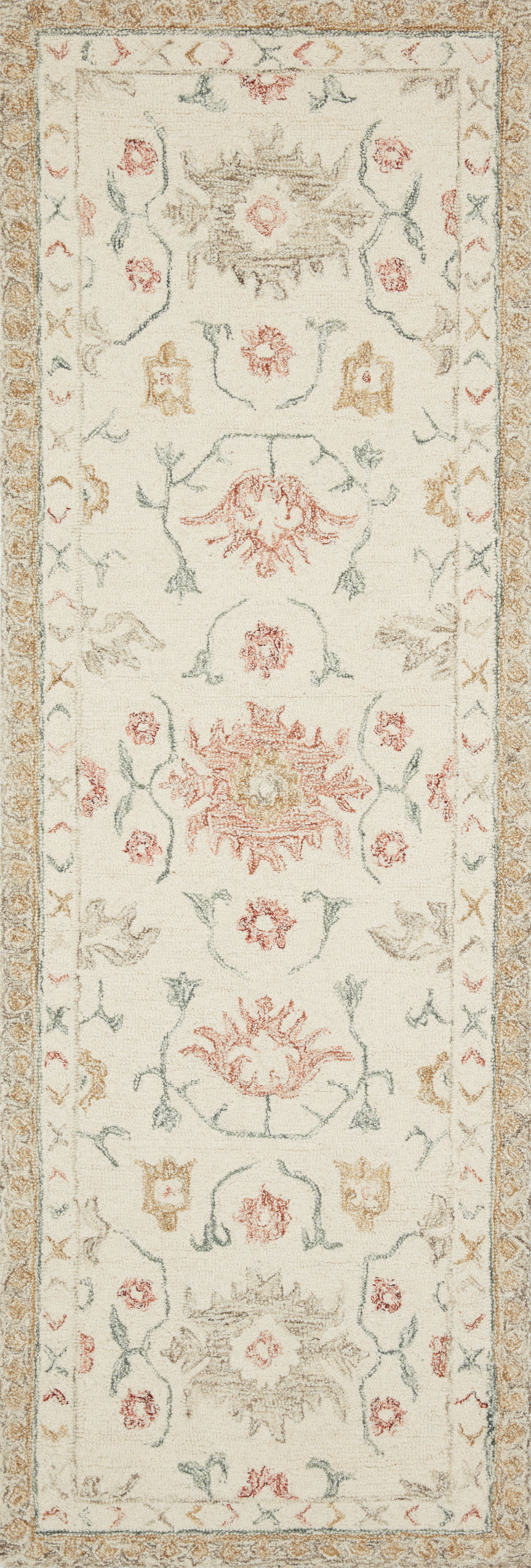 Loloi Norabel Rug, 2'6" length x 7'6" width View 3
