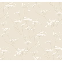 Online Designer Combined Living/Dining Enchanted Cream Wallpaper