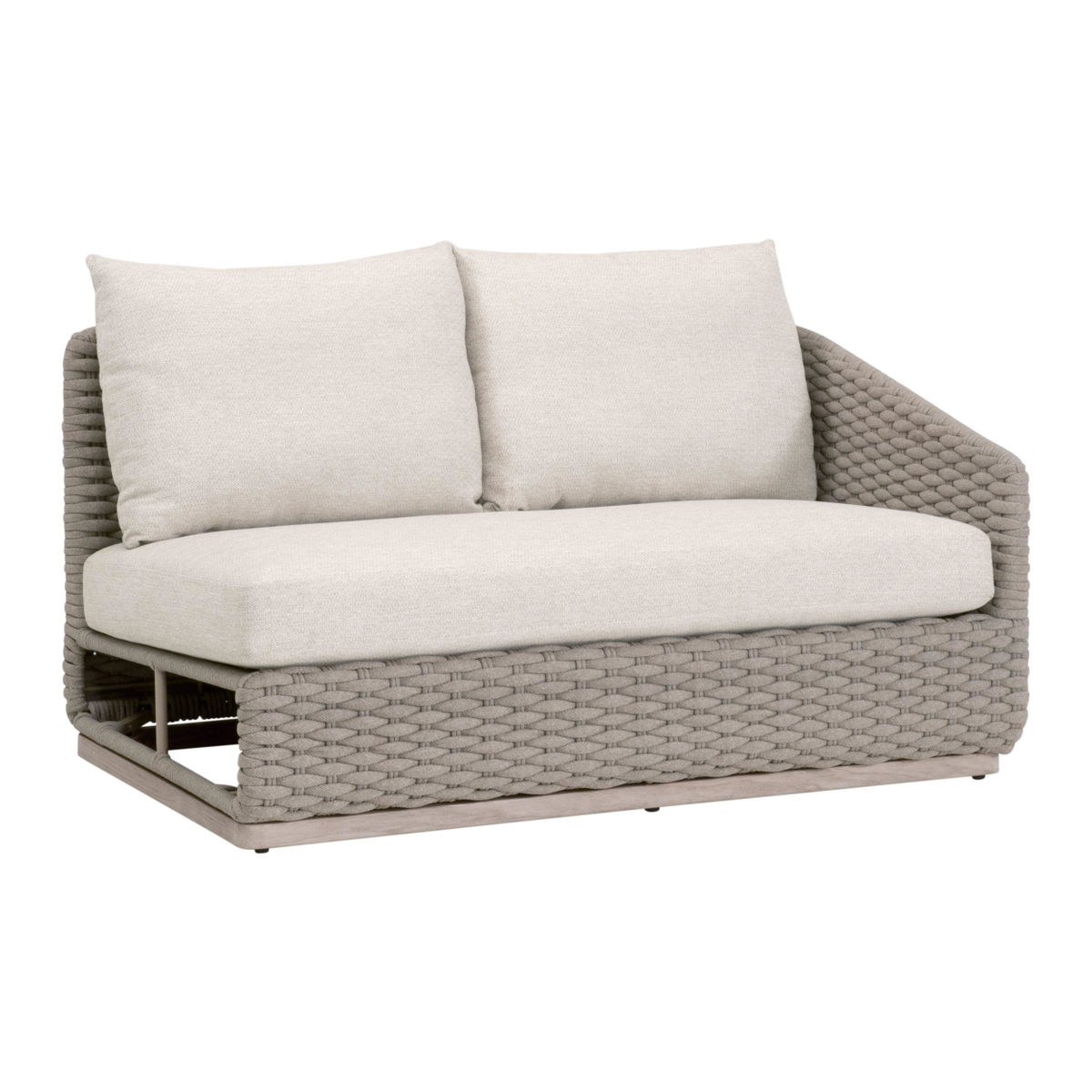 Caspian Outdoor Modular Right Facing 1-Arm Sofa, Seating by Essentials for Living, 58" width x 36" height x 36" depth View 2