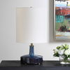 Abyss Blue Table Lamp, by Uttermost, 12" width x 22.5" height x 12" depth thumbnail 4