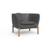 Inou Elements Arm Chair, Outdoor Furniture by Crescent Garden, 2'10.3" width x 2'2.4" height x 2'3.7" depth thumbnail 5