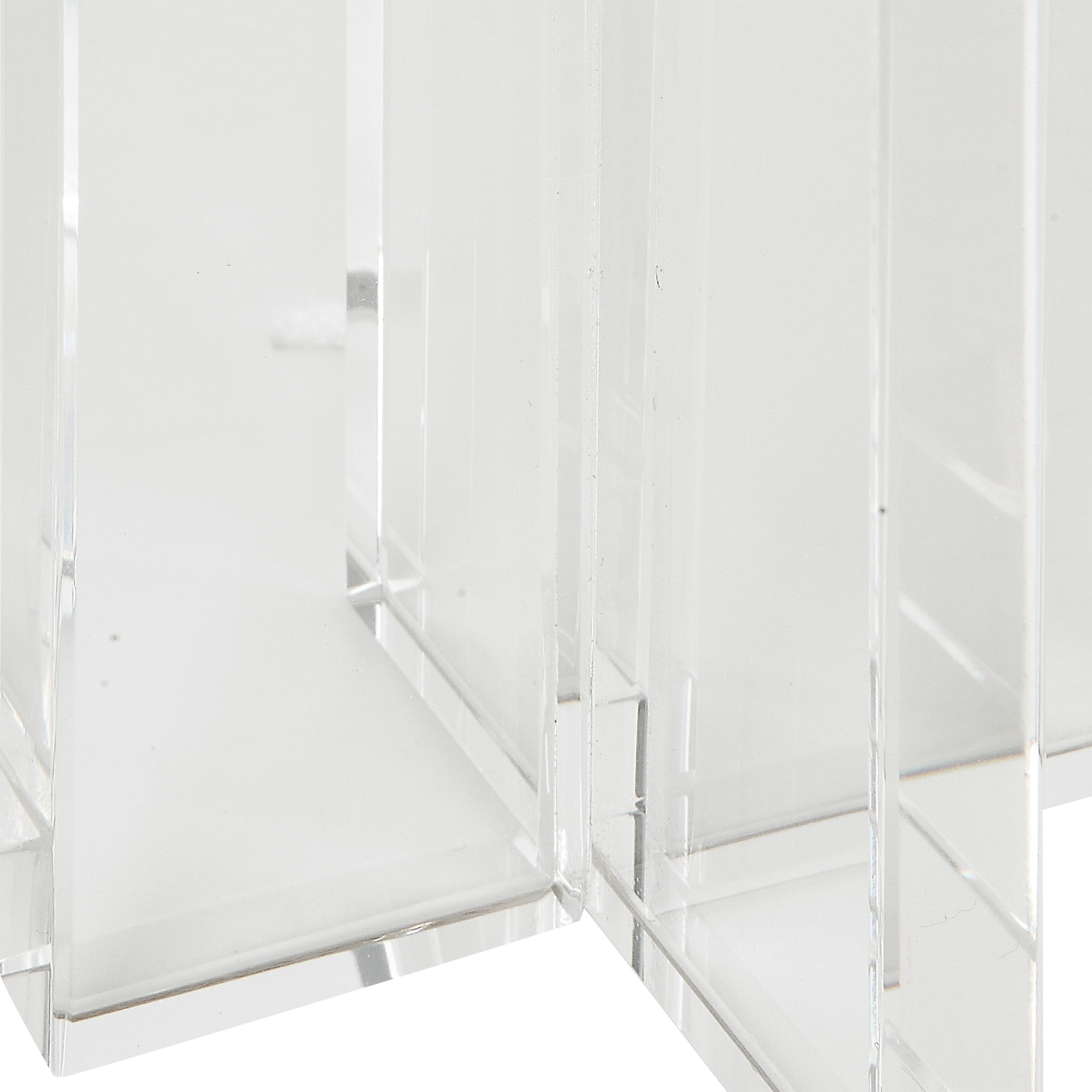 Crystal Pillar Candleholders, Set/2 large image 