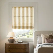 Online Designer Home Office Striped Roman Blinds