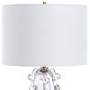 Aura Clear Glass Table Lamp, by Uttermost, 15" width x 27.75" height x 15" depth thumbnail 6
