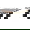 Darnell Coffee Table Natural Black Small thumbnail 0