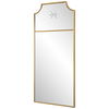 Caddington Tall Brass Mirror thumbnail 3