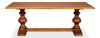 Lionisio Trestle Table  Noce Antica, by Sarreid, 3'5" length x 7' width x 2'6" height thumbnail 2