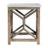 Catali Stone End Table, Side & End Table by Uttermost, 22" width x 26" height x 22" depth thumbnail 4