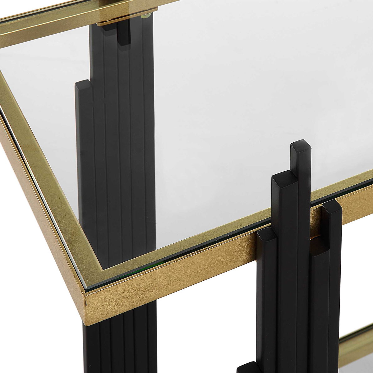 Empire Cityscape Console Table, by Uttermost, 52" width x 33.87" height x 13" depth View 7