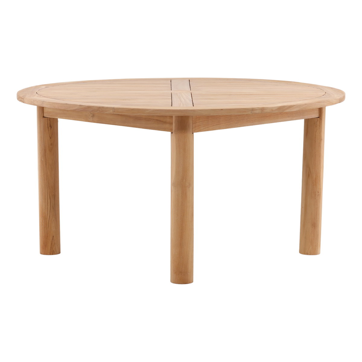 Primrose Outdoor Dining Table 59', by Dovetail, 58.89" width x 30" height x 58.89" diameter x 58.89" depth View 3