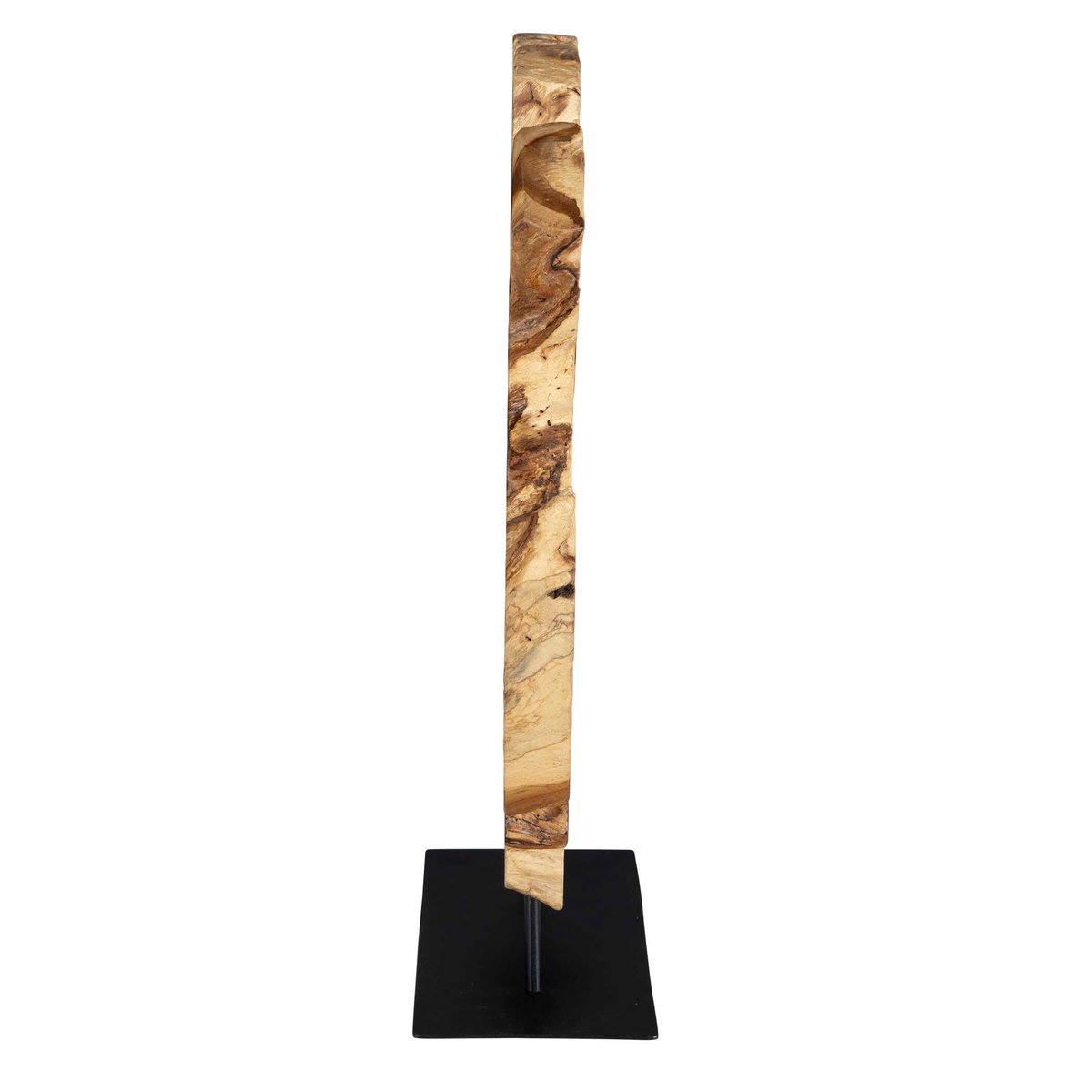 Bahati Wood Natural Sculpture, Figurines & Statue by Uttermost, 19.7" width x 22.8" height x 5.5" depth View 8