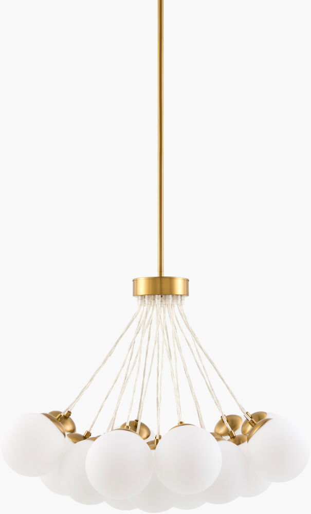 Liora Chandelier, by Surya, 26" length x 30" width x 21" height