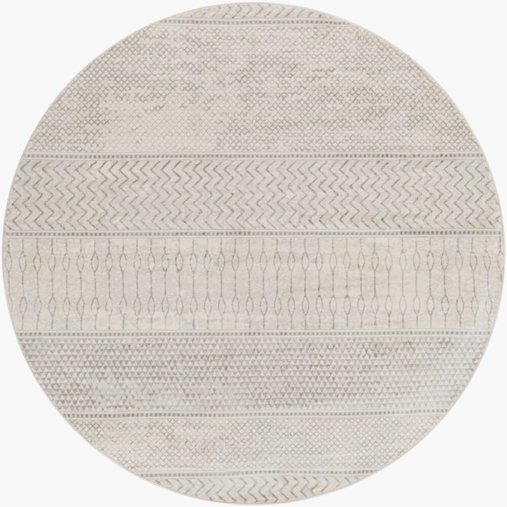 Monaco Machine Woven Rug, by Surya, 7'10.49" length x 7'10.49" width