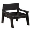 Osorio Occasional Chair Black, Accent Chair by Dovetail, 31.33" width x 28.14" height x 34.17" depth thumbnail 1