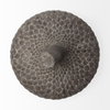 Mandor I (Small) 6L x 6W Brown Resin Acorn Box, Boxe by Mercana, 5.51" length x 5.51" width x 8.66" height thumbnail 7